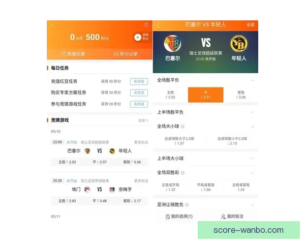 世界杯精彩赛事比分竞猜平台助你精准预测获胜机会